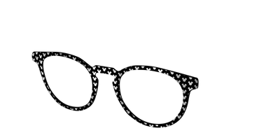 The Silver Foil Mickey - Angle Top Thumbnail - Pair Eyewear