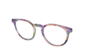 The Silver Foil Starry Sky - Angle Top Thumbnail - Pair Eyewear