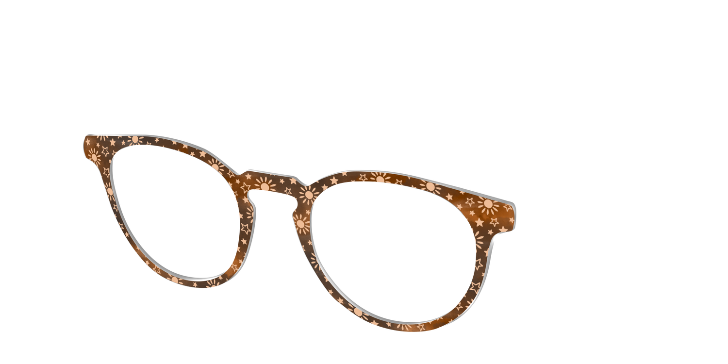 The Sunburst Scatter - Angle Top Image - Pair Eyewear