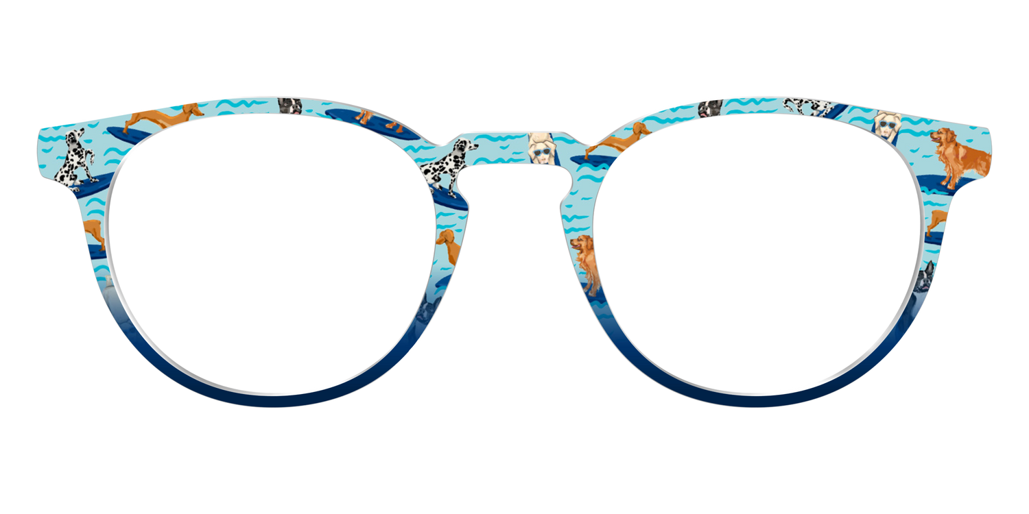 The Surf's Up Pups - Front Top Image - Pair Eyewear
