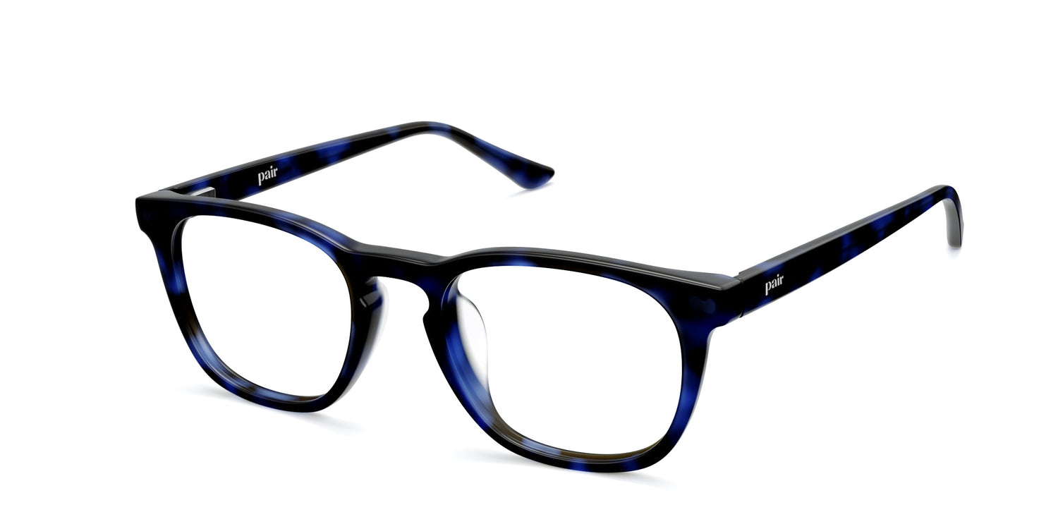 The Twain - Black - Angle Base Image - Pair Eyewear