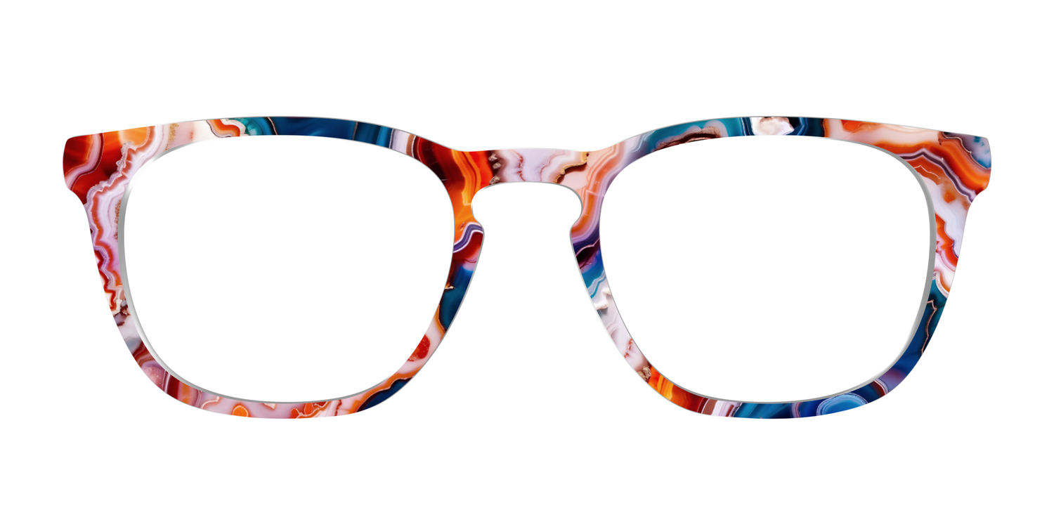 The Abroad Agate - Front Top Image - Pair Eyewear
