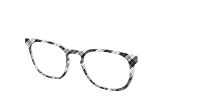 The B&W Plaid - Angle Top Thumbnail - Pair Eyewear