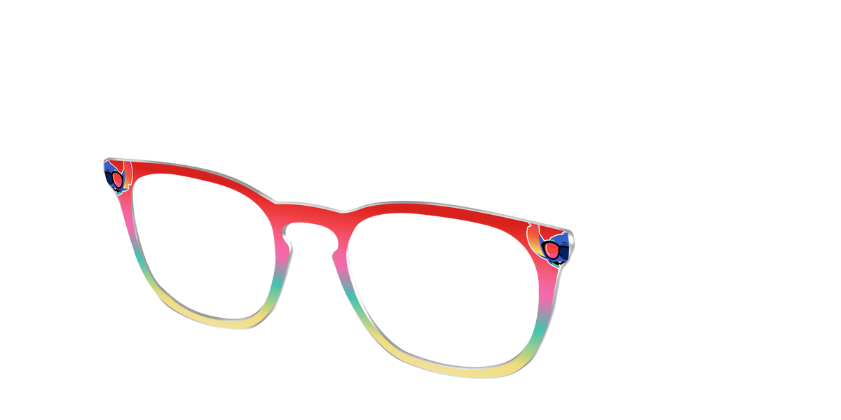 Beach Dreamin' Gradient - Angle Top Image - Pair Eyewear
