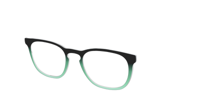 The Black to Spearmint Gradient - Angle Top Thumbnail - Pair Eyewear