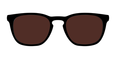 The Black with Brown Golf Lens - Front Top Thumbnail - Pair Eyewear