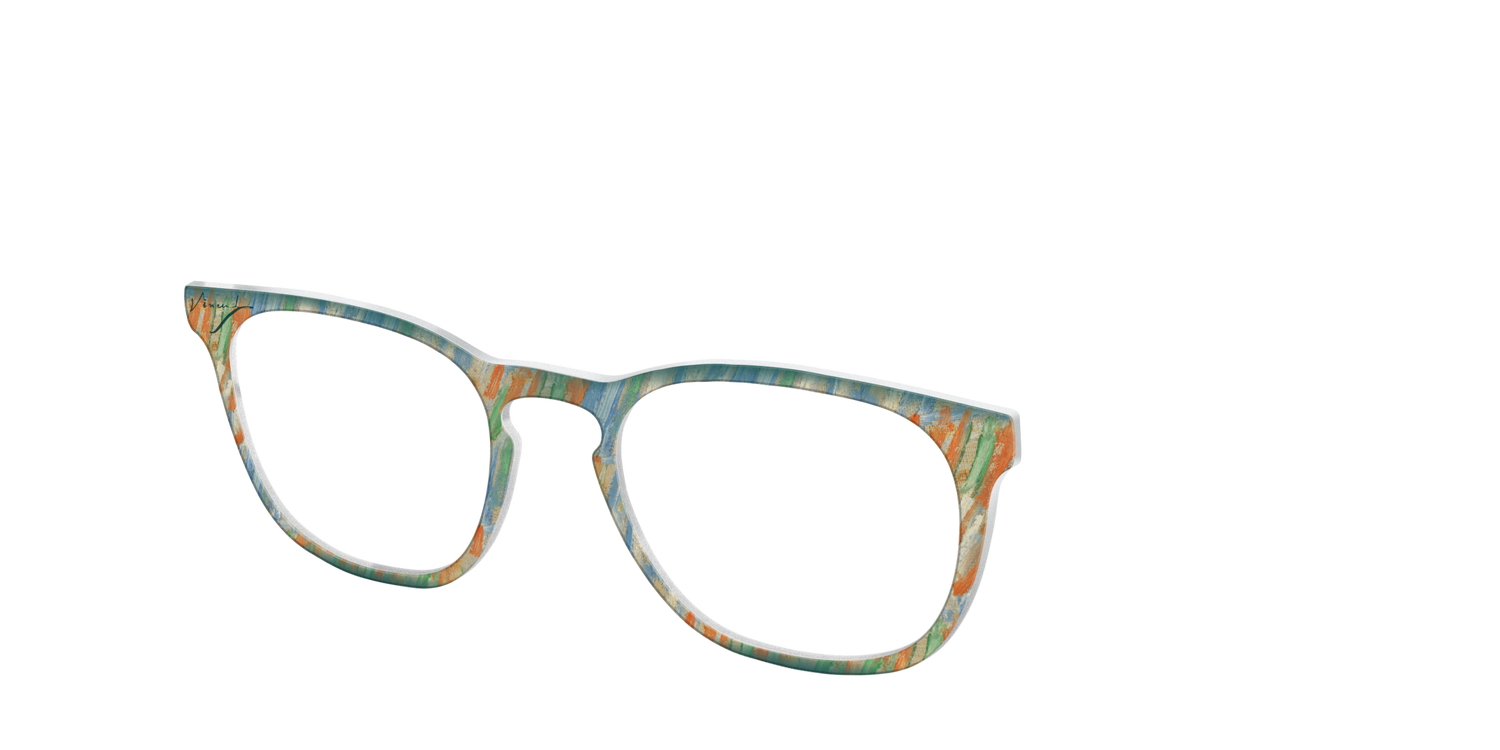 The Brush Strokes - Angle Top Image - Pair Eyewear