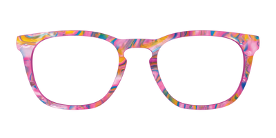 The Bubble Gum Pearl Marble - Front Top Thumbnail - Pair Eyewear