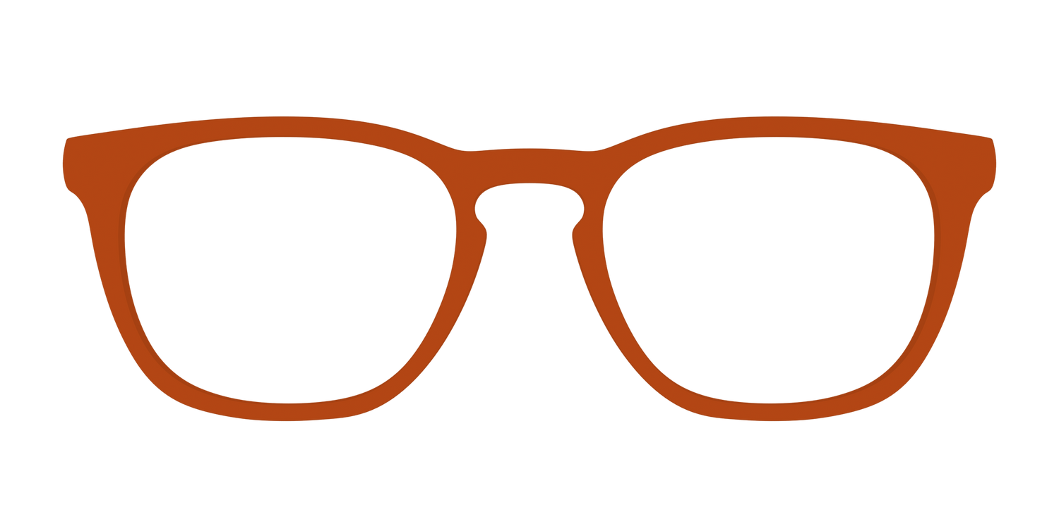 The Burnt Orange - Front Top Image - Pair Eyewear