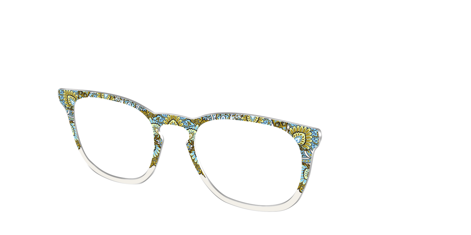 The Canopy Paisley Crown - Angle Top Image - Pair Eyewear