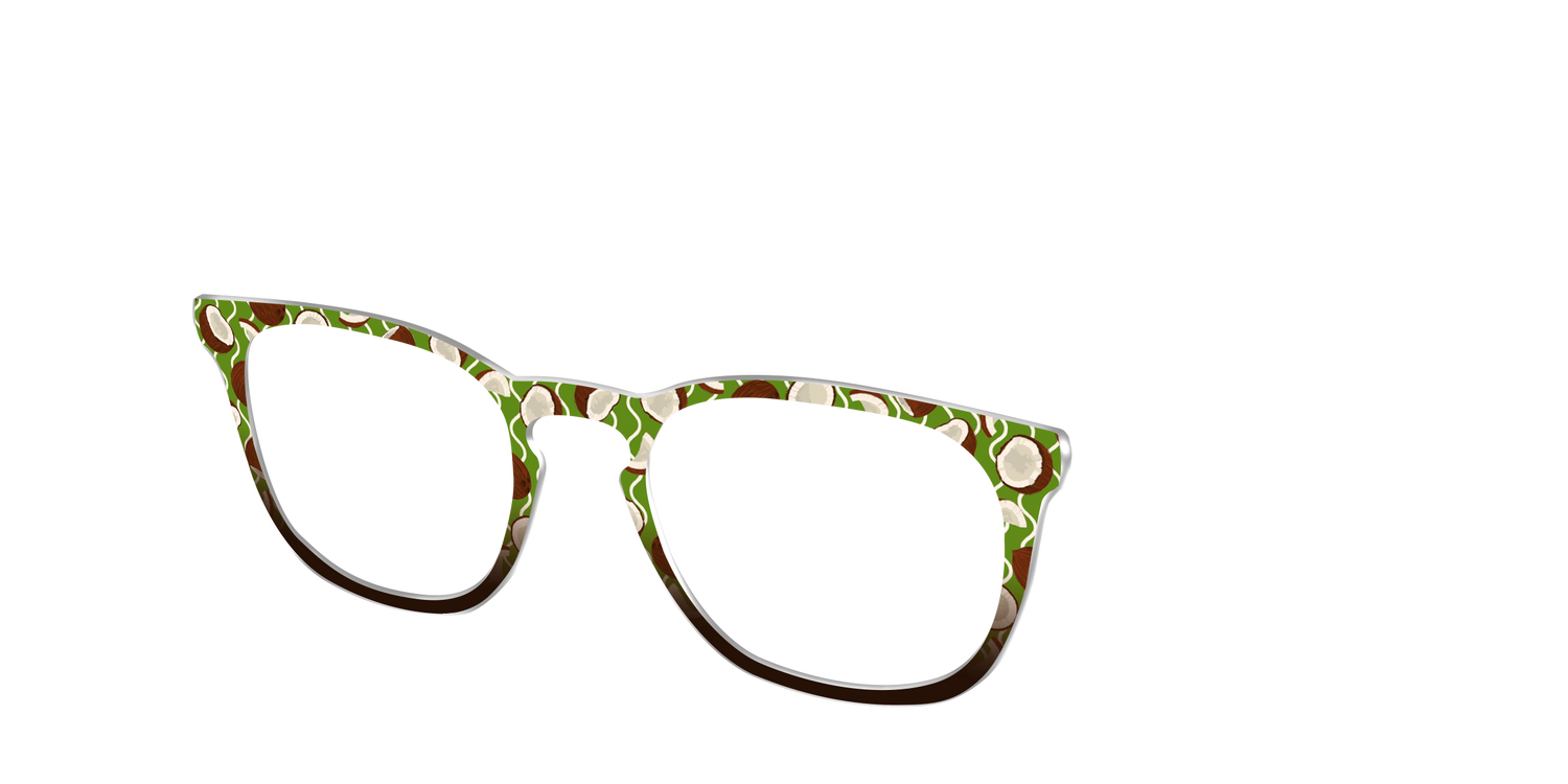 The Cheerful Coconuts - Angle Top Image - Pair Eyewear