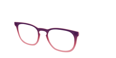 The Desert To Dusk Gradient Crystal - Angle Top Thumbnail - Pair Eyewear