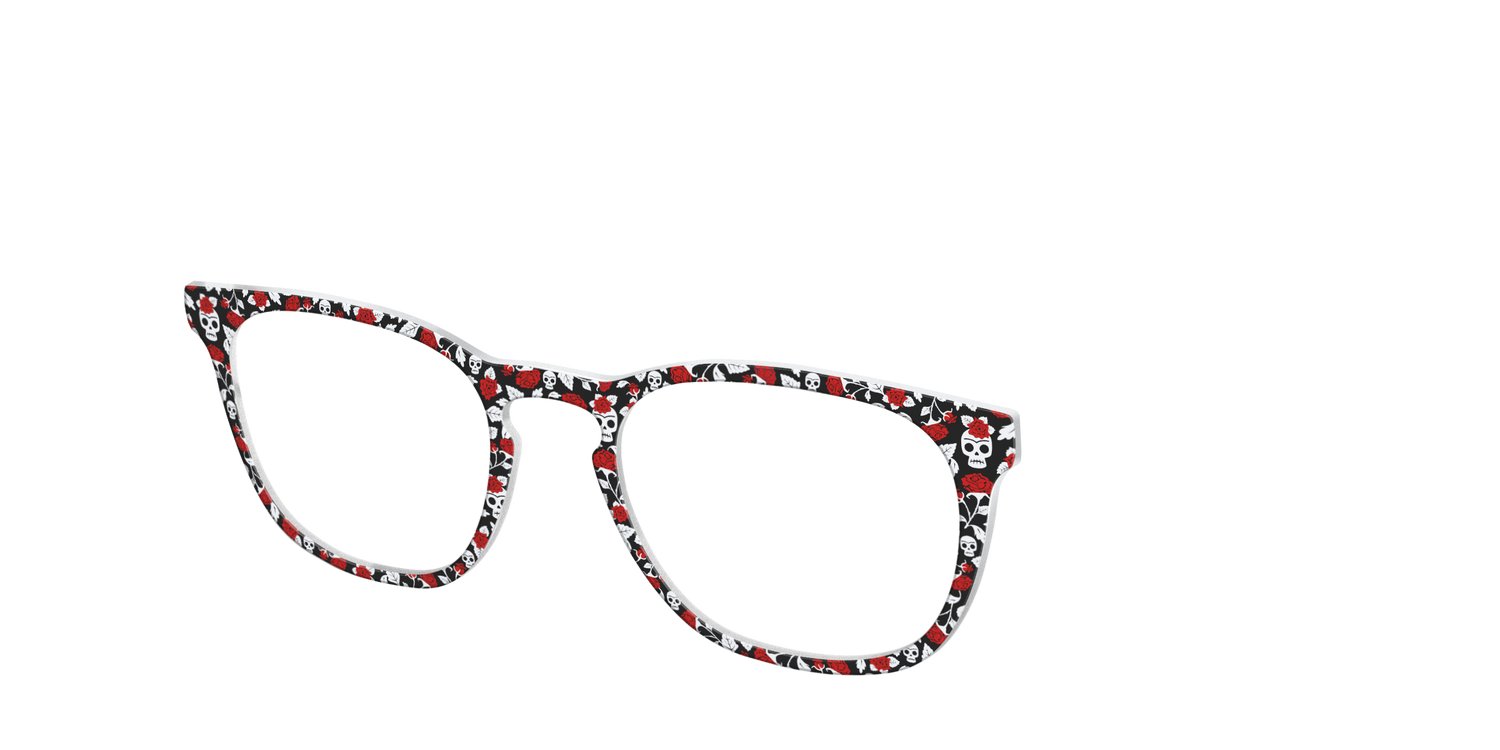 The Dia de Los Muertos - Angle Top Image - Pair Eyewear