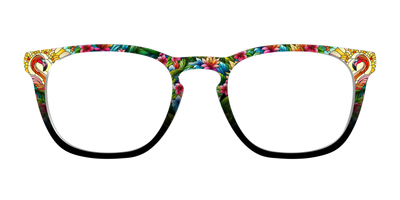 The Flamingo Stained Glass - Front Top Thumbnail - Pair Eyewear