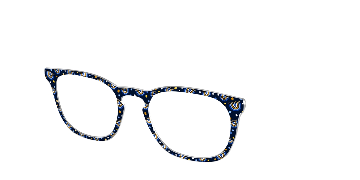 The Hanukkah Menorahs - Angle Top Image - Pair Eyewear