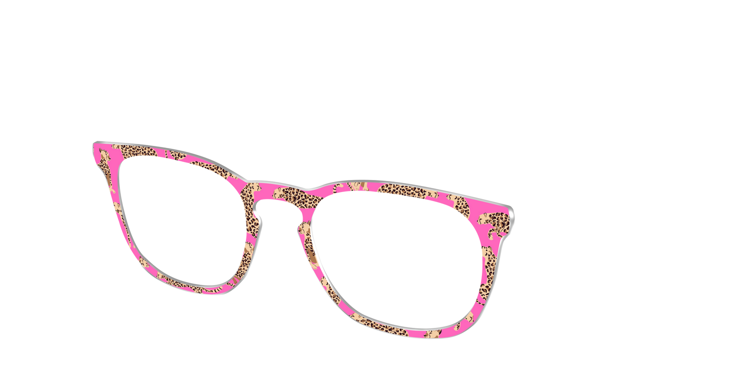 The Hot Pink Cheetahs - Angle Top Image - Pair Eyewear