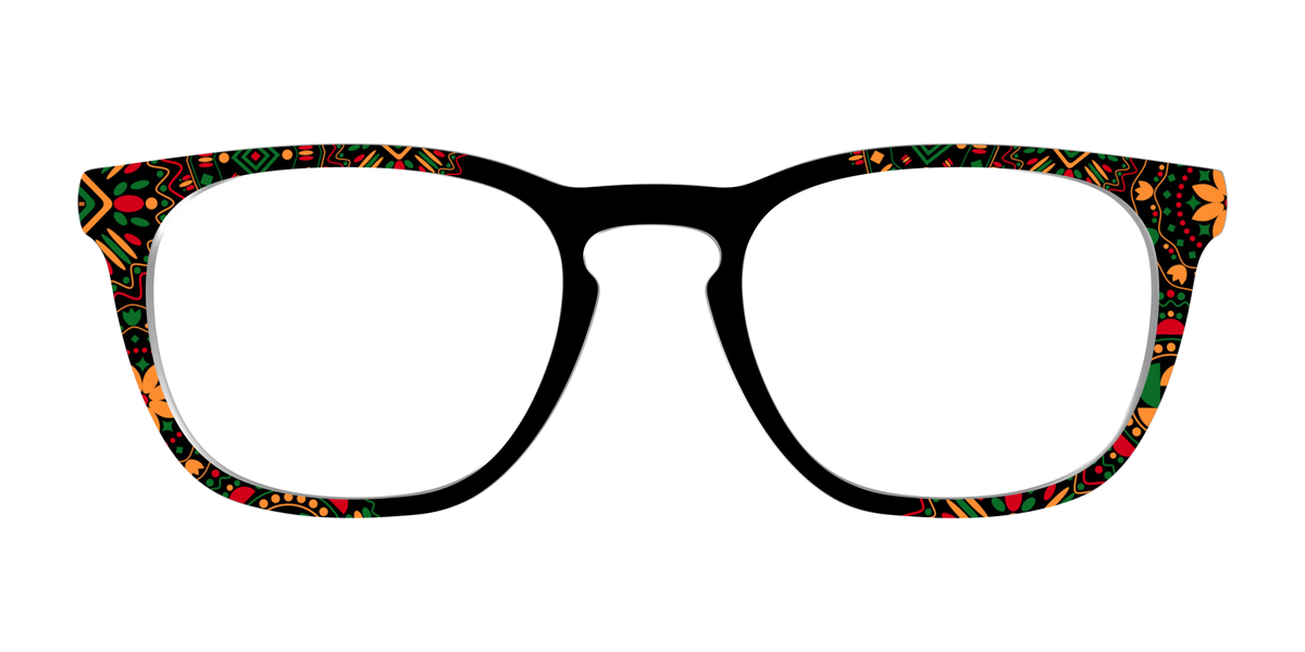 The Kwanzaa Medallion - Front Top Image - Pair Eyewear