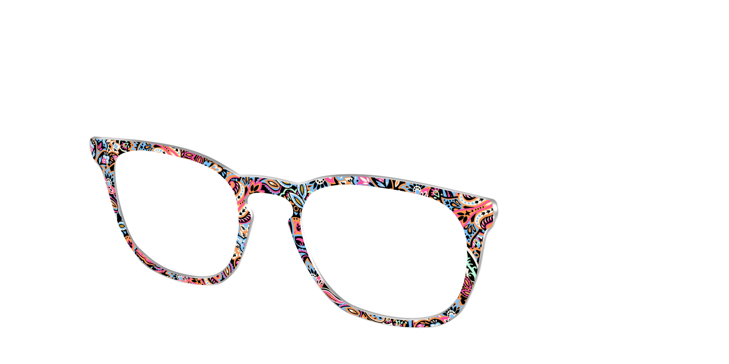 The Lavish Paisley - Angle Top Image - Pair Eyewear
