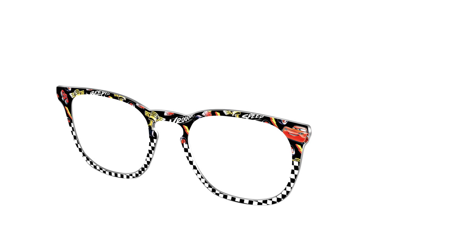 Lightning Mcqueen Speed Split - Angle Top Image - Pair Eyewear