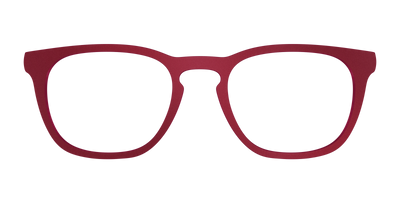 The Matte Burgundy - Front Top Thumbnail - Pair Eyewear