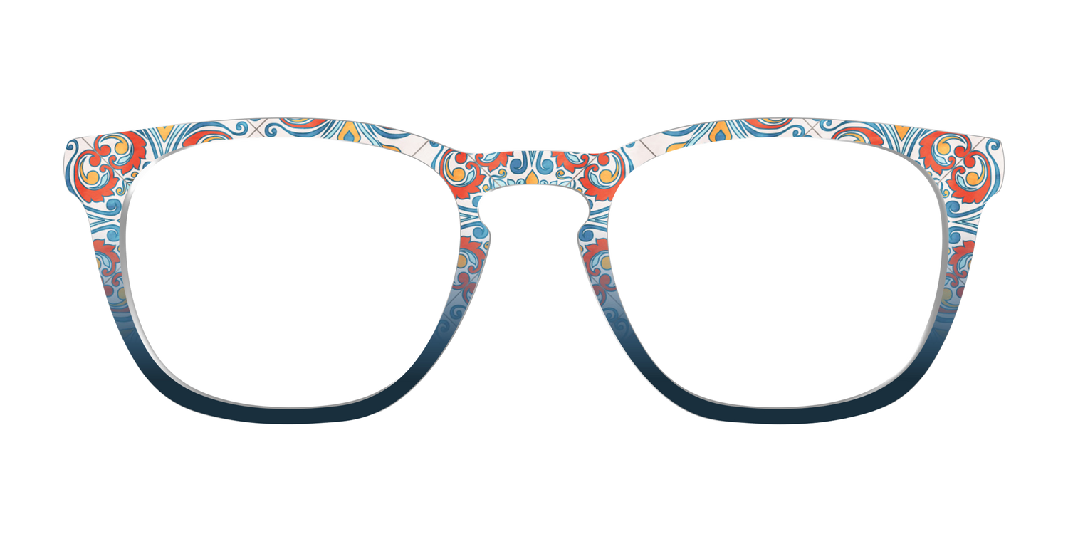 The Mediterranean Tile - Front Top Image - Pair Eyewear