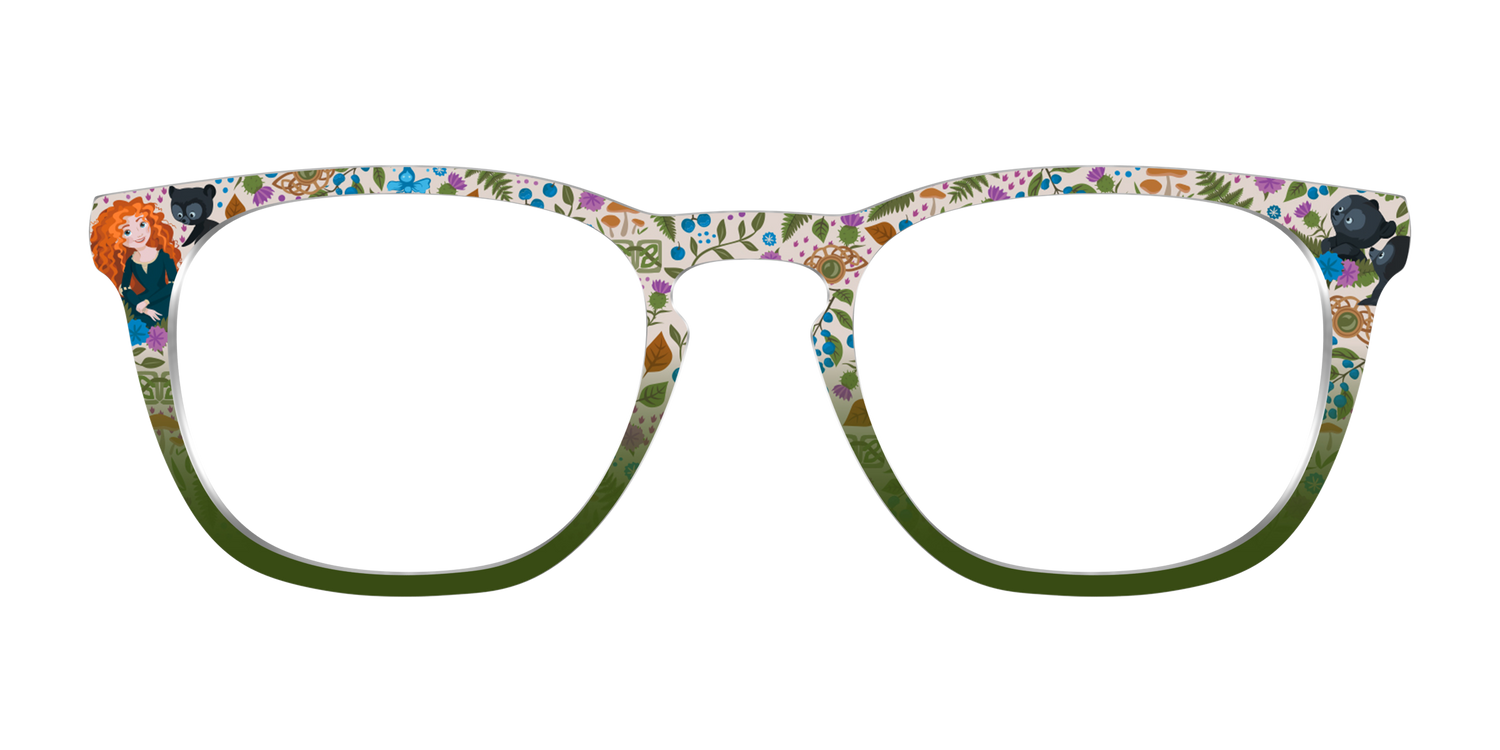 Merida's Brave and Bold Floral - Front Top Image - Pair Eyewear