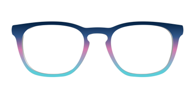 The Midnight to Aquamarine Gradient - Front Top Thumbnail - Pair Eyewear