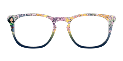 Mulan's Plum Blossoms - Front Top Thumbnail - Pair Eyewear