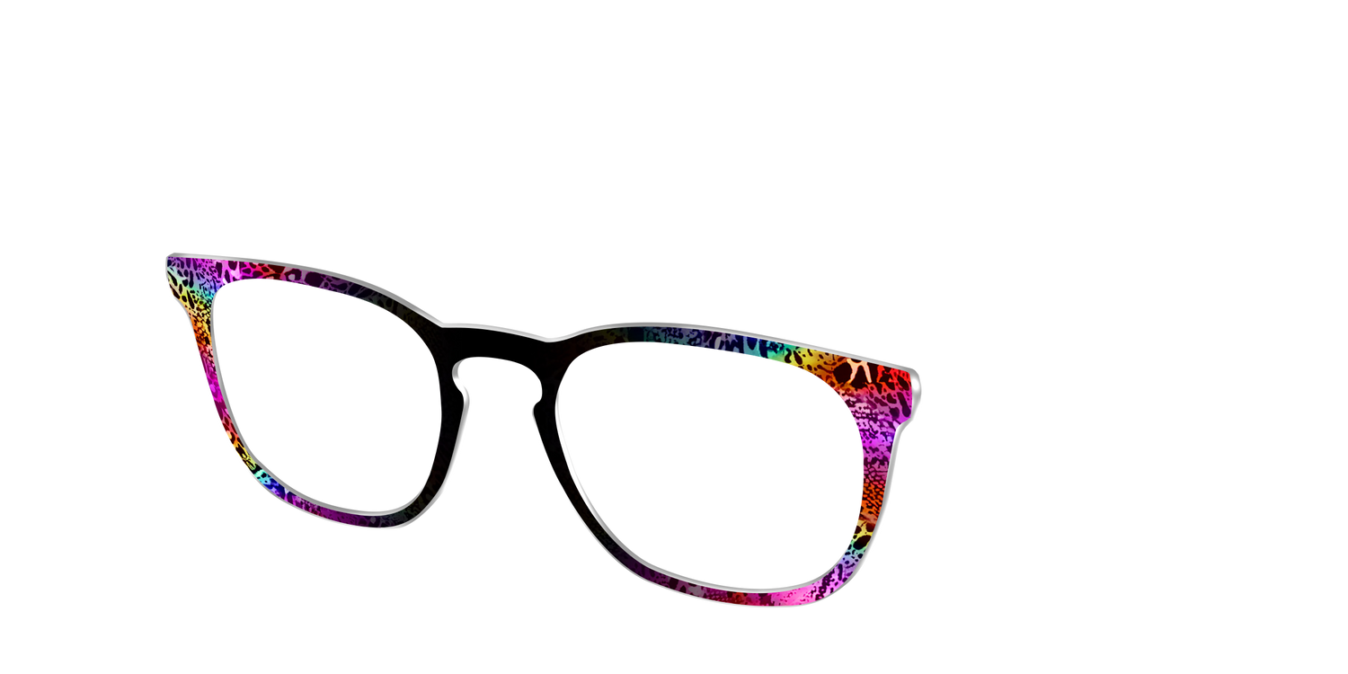 The Paradise Print Mix - Angle Top Image - Pair Eyewear