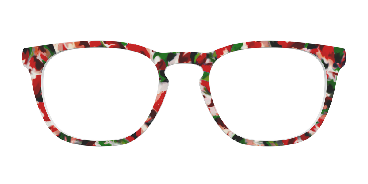 The Peppermint Bark Tort - Front Top Image - Pair Eyewear