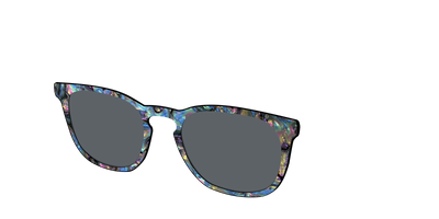 The Polarized Midnight Abalone Sun Top - Angle Top Thumbnail - Pair Eyewear