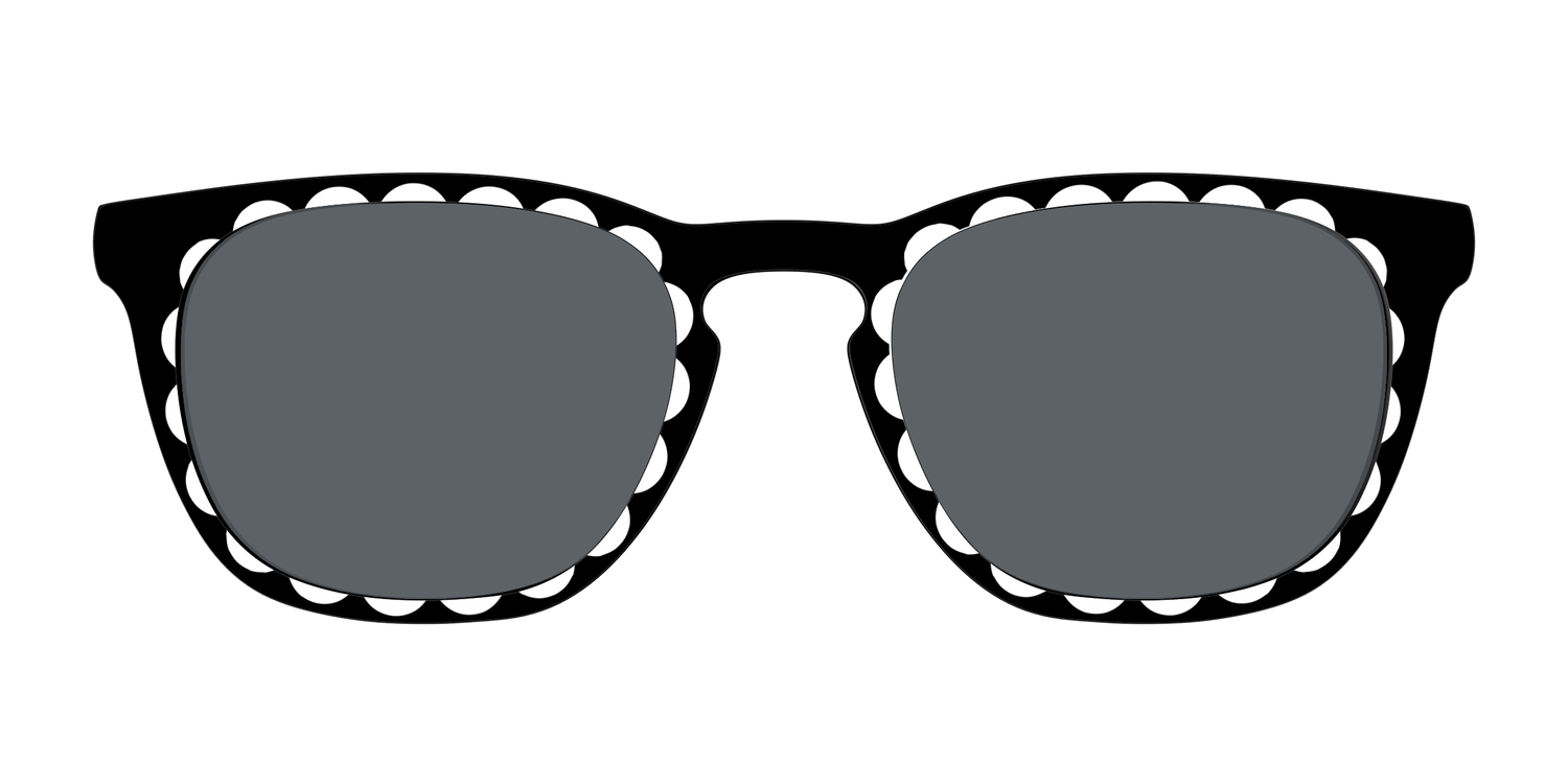 The Polarized Stylish Daisy Sun Top - Front Top Image - Pair Eyewear