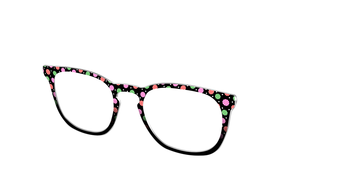 The Pretty Peppermints - Angle Top Image - Pair Eyewear