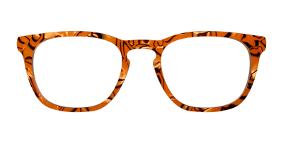 The Pumpkin Pearl Swirl - Front Top Thumbnail - Pair Eyewear