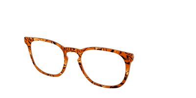 The Pumpkin Pearl Swirl - Angle Top Thumbnail - Pair Eyewear
