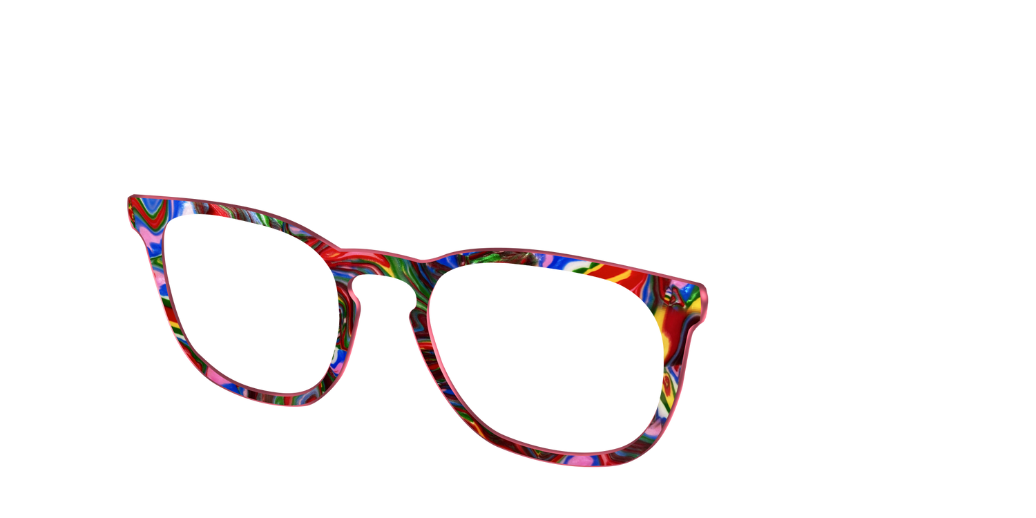 The Radiant Pearl Marble - Angle Top Image - Pair Eyewear