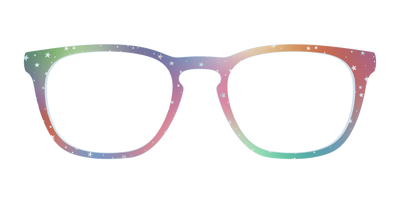 The Rainbow Holographic Celestial - Front Top Thumbnail - Pair Eyewear