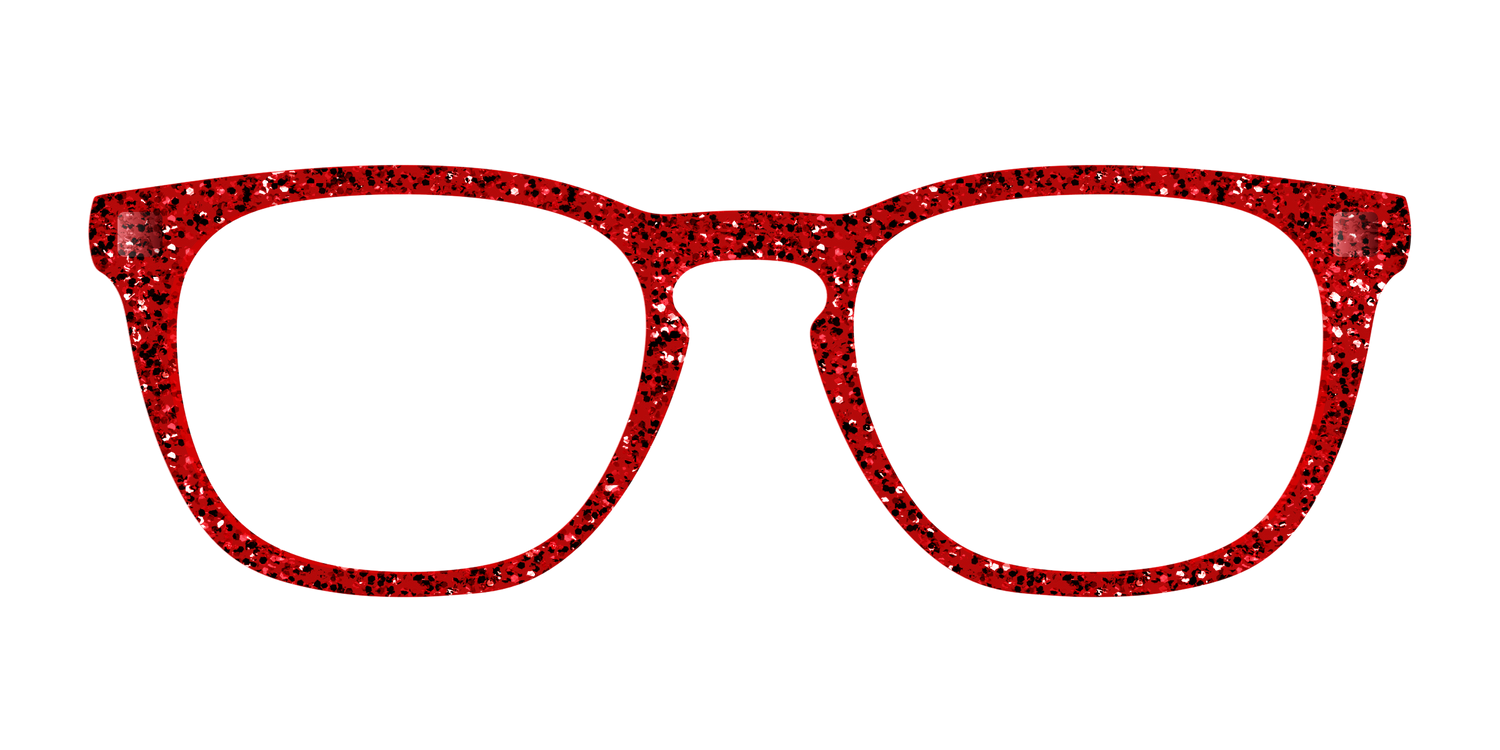 The Ruby Sparkle - Front Top Image - Pair Eyewear