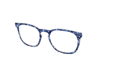 The Sapphire Stars Bokeh - Angle Top Thumbnail - Pair Eyewear