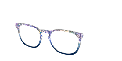 The Snowfall Stained Glass - Angle Top Thumbnail - Pair Eyewear