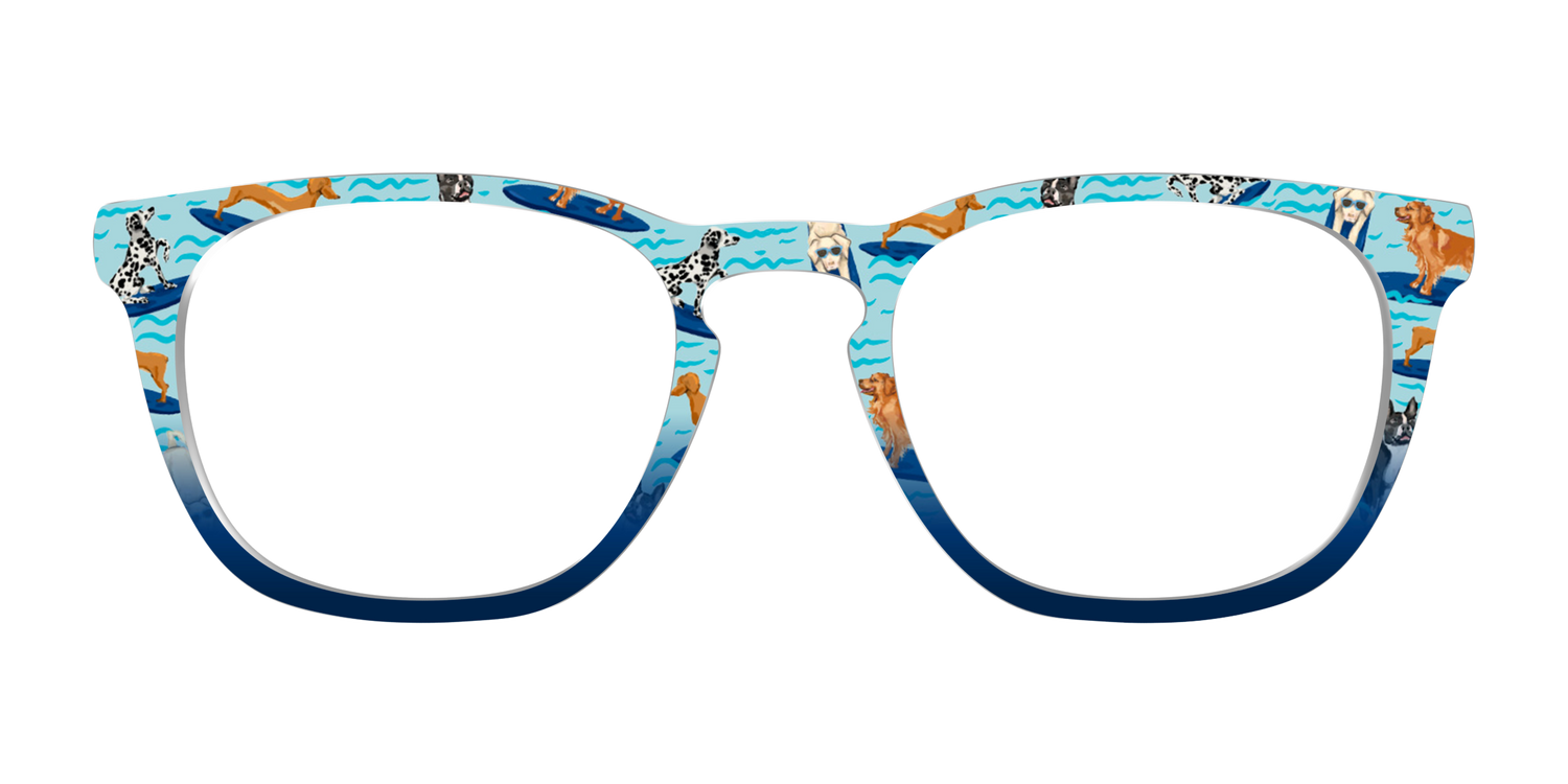 The Surf's Up Pups - Front Top Image - Pair Eyewear