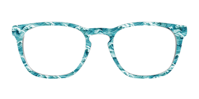 The Teal Tidal Waves - Front Top Thumbnail - Pair Eyewear