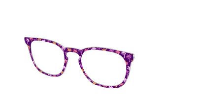 The Violet Palm Trees - Angle Top Thumbnail - Pair Eyewear