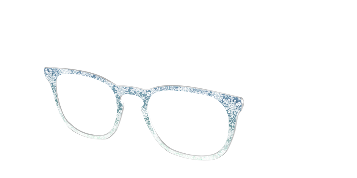 The White Lace Snowflake Crystal - Angle Top Image - Pair Eyewear
