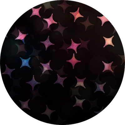 The Twilight Sky with Holographic Glitter
