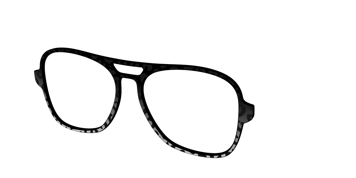 The Black Cheetah - Angle Top Image - Pair Eyewear