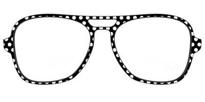 The Black Polka Dots - Front Top Thumbnail - Pair Eyewear