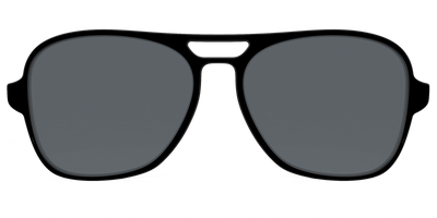 The Polarized Black Sun Top - Front Top Thumbnail - Pair Eyewear