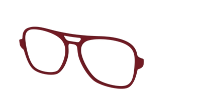 The Burgundy - Angle Top Thumbnail - Pair Eyewear