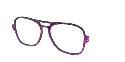 The Dark Romance Foil Damask - Angle Top Thumbnail - Pair Eyewear